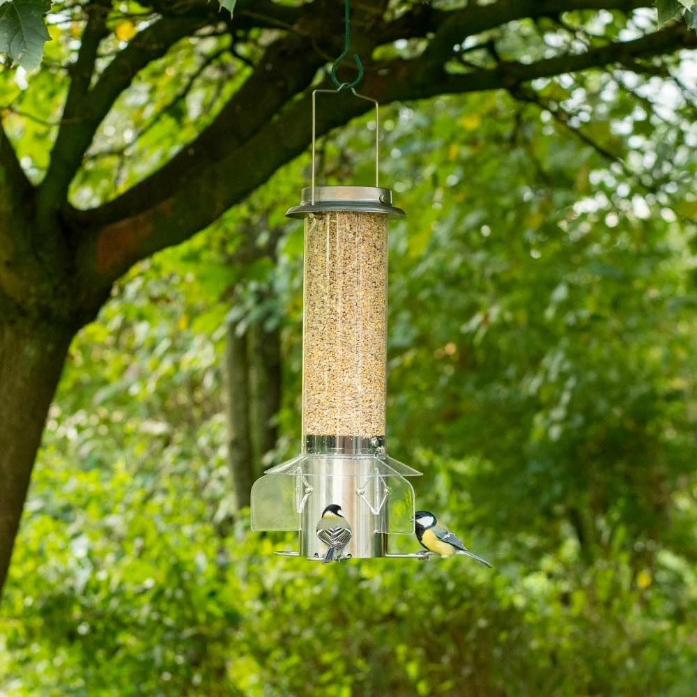 Futtersäule „Leto“ 43 Cm Silber 4 Futtersäule „Leto“ 43 Cm Silber – Bild 2