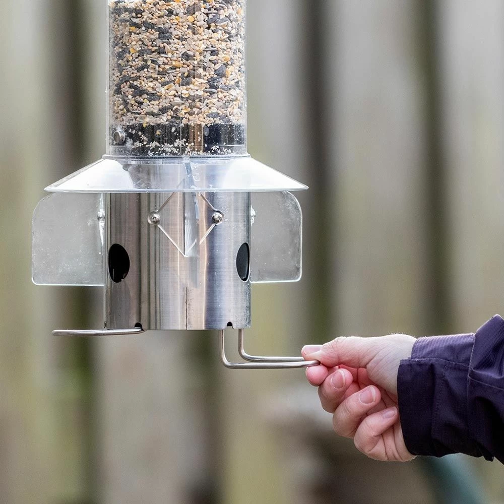 Futtersäule „Leto“ 43 Cm Silber 5 Futtersäule „Leto“ 43 Cm Silber – Bild 3