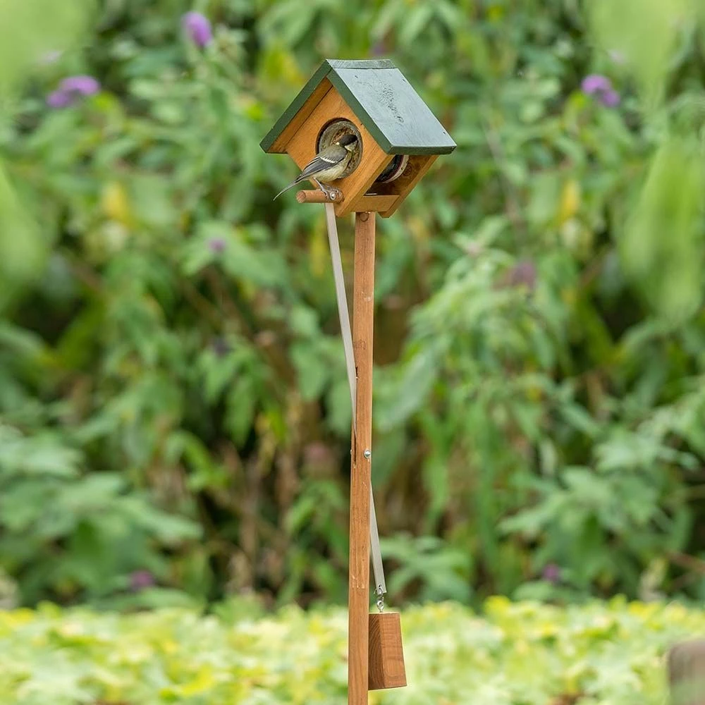 Erdnussbutterglas-Halter „Cork“ Auf Pfahl 3 Erdnussbutterglas-Halter „Cork“ Auf Pfahl