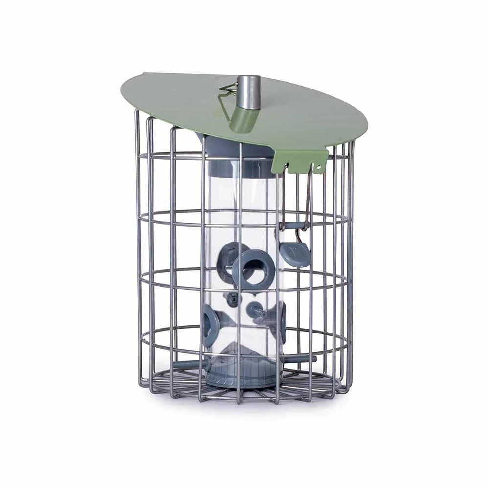 Futtersäule Mit Schutzkäfig „Roundhouse“ 4 Futtersäule Mit Schutzkäfig „Roundhouse“ – Bild 2