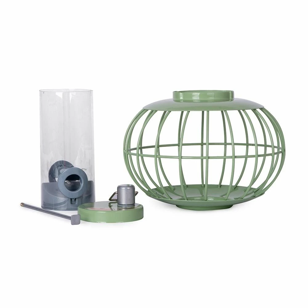 Futtersäule Mit Schutzkäfig „Laterne“ 5 Futtersäule Mit Schutzkäfig „Laterne“ – Bild 3