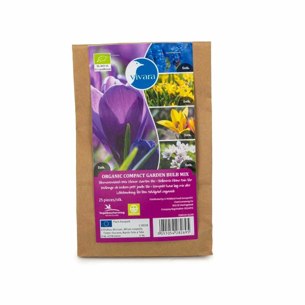 Bio-Blumenzwiebelmix Kleiner Garten, 25 Stück 3 Bio-Blumenzwiebelmix Kleiner Garten, 25 Stück