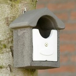 Nistkasten „Barcelona“ WoodStone Halbhöhlenbrüter Grau -Geflügelbedarf Verkäufe 2024 90662 1 1