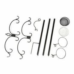 Pfahlsystem (Bodenpfahl) Schwarz 10 Pfahlsystem (Bodenpfahl) Schwarz -Geflügelbedarf Verkäufe 2024 94075 02 3